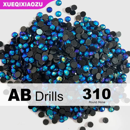 AB Round Diamond Painting Drills – 2.8 mm Colour Refill Pack ca. 1000 pcs