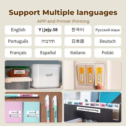 Q30 Mini Thermal Label Printer – Portable Sticker & Organisation Label Maker