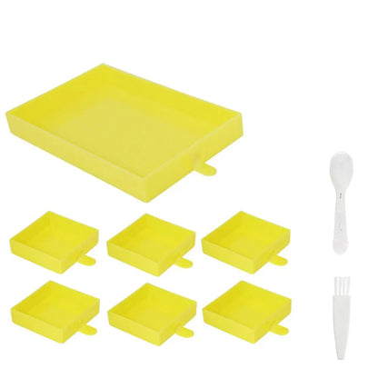 9/20 pcs Diamond Painting Multi-Tray Organizer – Drill Sorting Tray Set
