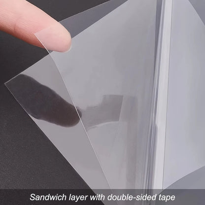 Diamond Painting A4 Adhesive Sheets – 20 pcs Clear Double-Sided Adhesive Covers