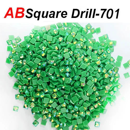 Diamond Painting AB Square Drills – Sparkling Replacement Rhinestones