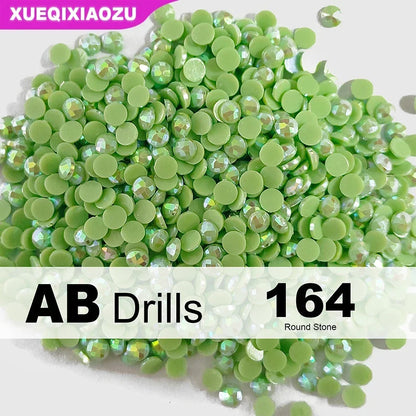 AB Round Diamond Painting Drills – 2.8 mm Colour Refill Pack ca. 1000 pcs