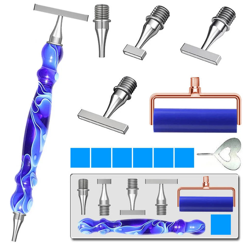 Diamond Painting Pen & Roller Set – Drill Placement Tool Kit
