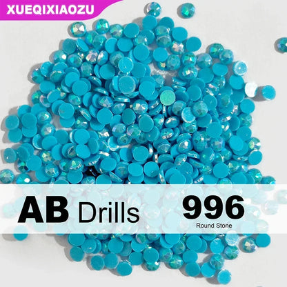 AB Round Diamond Painting Drills – 2.8 mm Colour Refill Pack ca. 1000 pcs