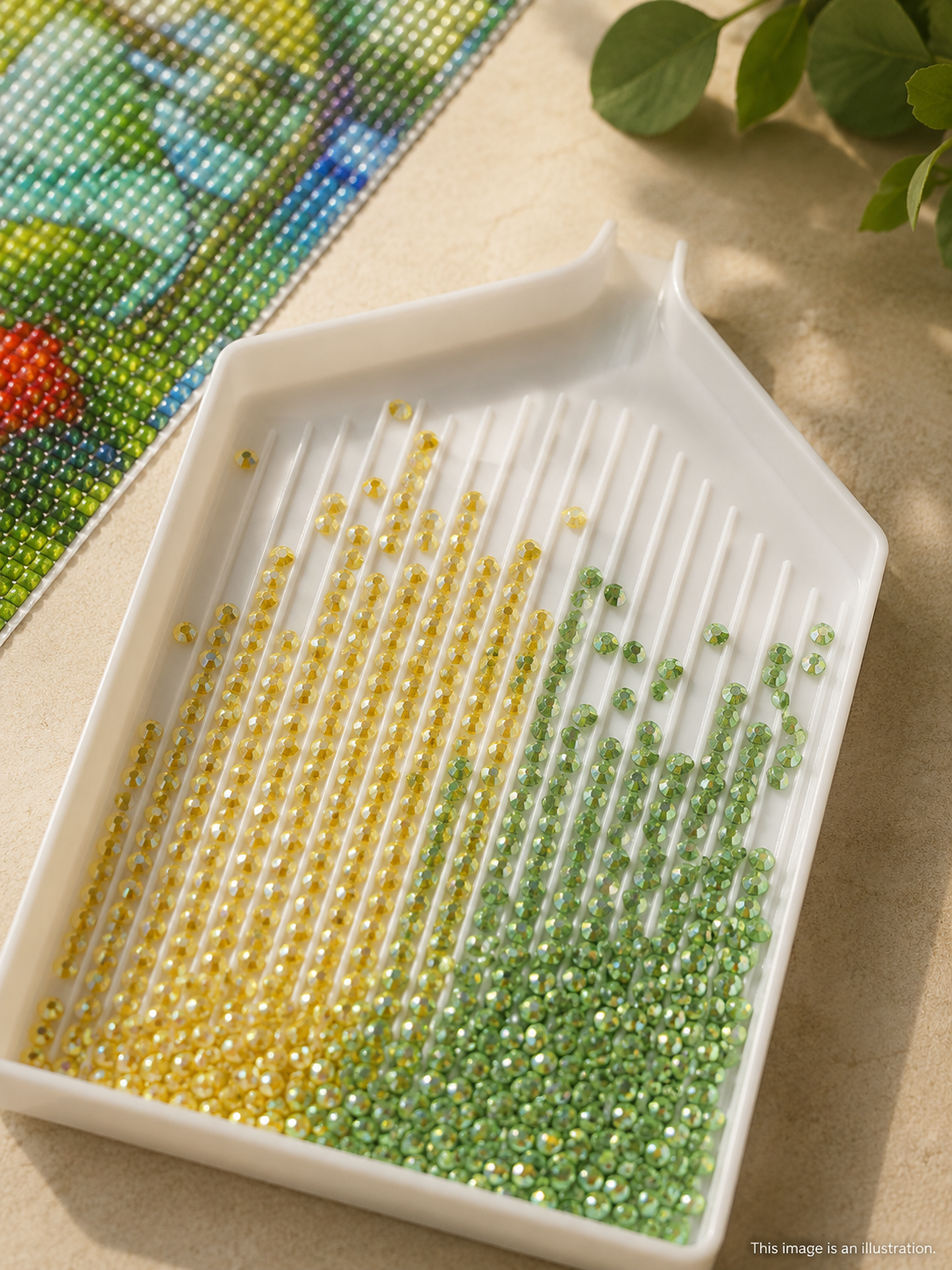 Stained Glass Strawberries – Fairy Dust Diamond Painting Kit